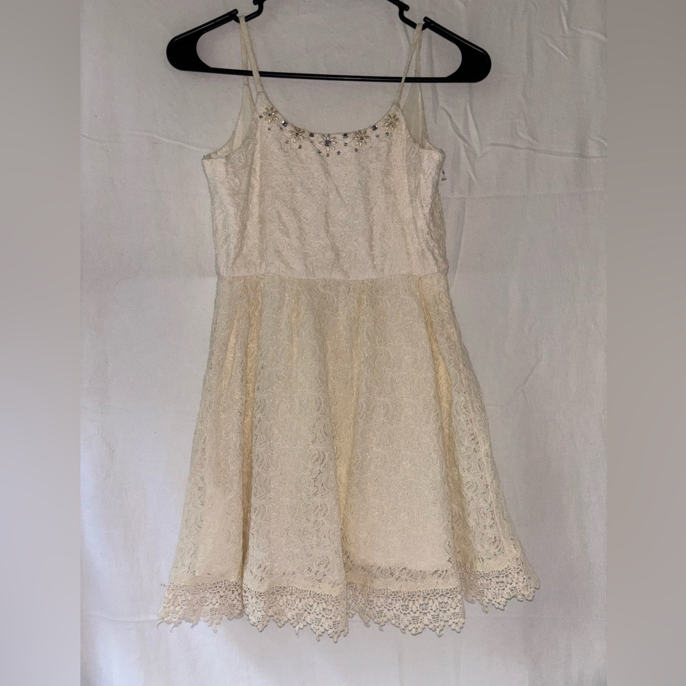 Cream dress